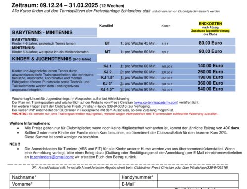 Corso invernale 2024/2025 – ATC Silandro